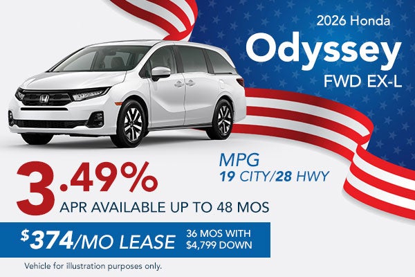 2026 Honda Odyssey FWD EX-L