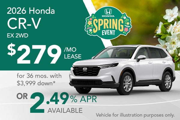 2026 Honda CR-V special offer